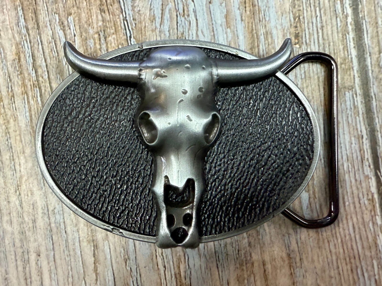 Southwestern Longhorn Skull WaistLand 2006 Belt Buckle by Silver Moon Creations