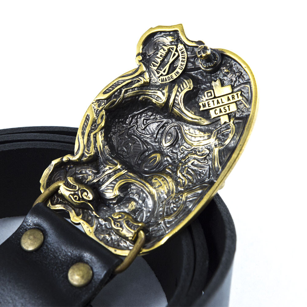 Belt buckle Viking; warrior belt buckle; Scandinavian warrior buckle