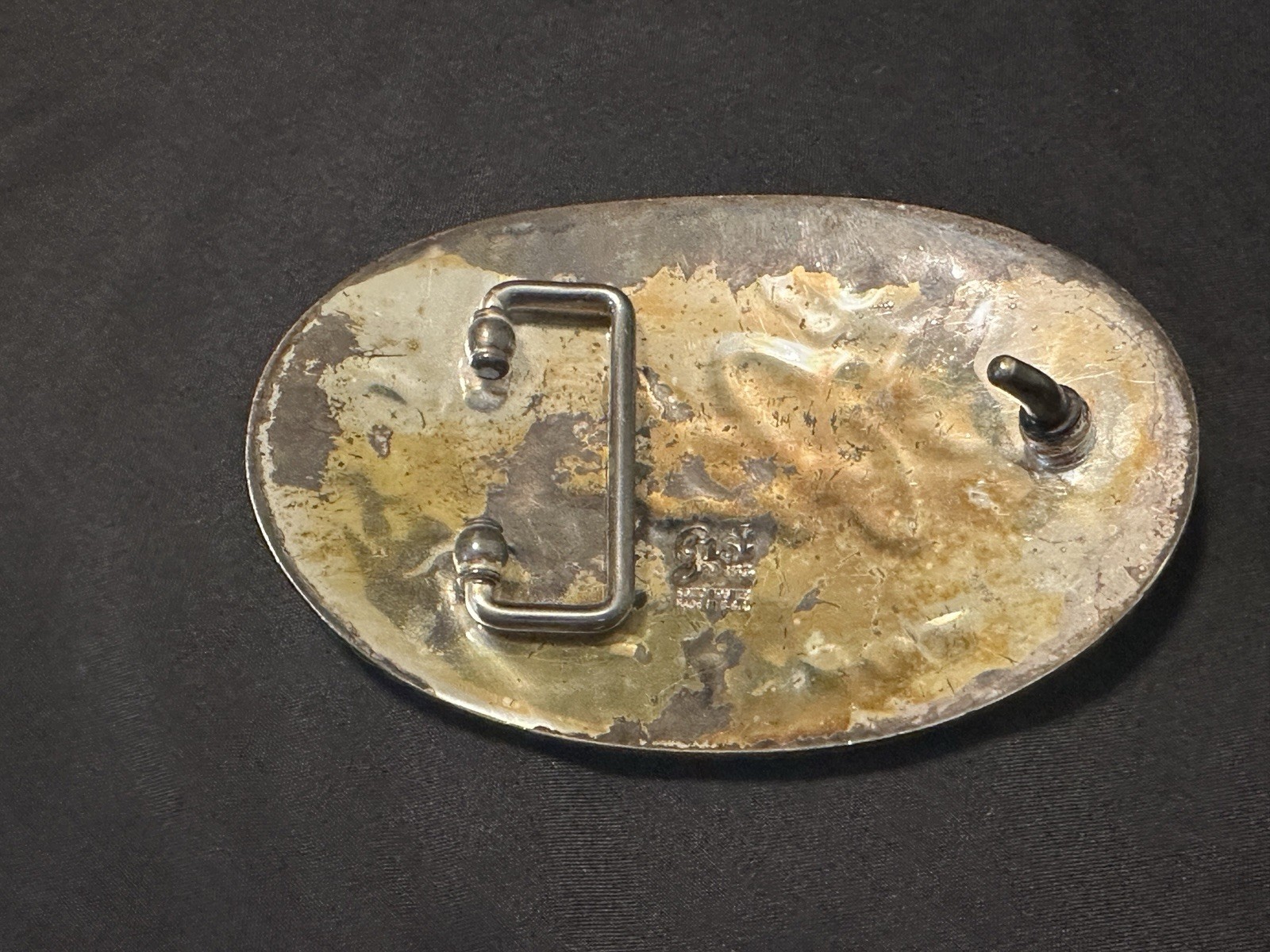 Reba World Tour Oval Solid Bronze Western Belt Buckle Made in USA (Gist)