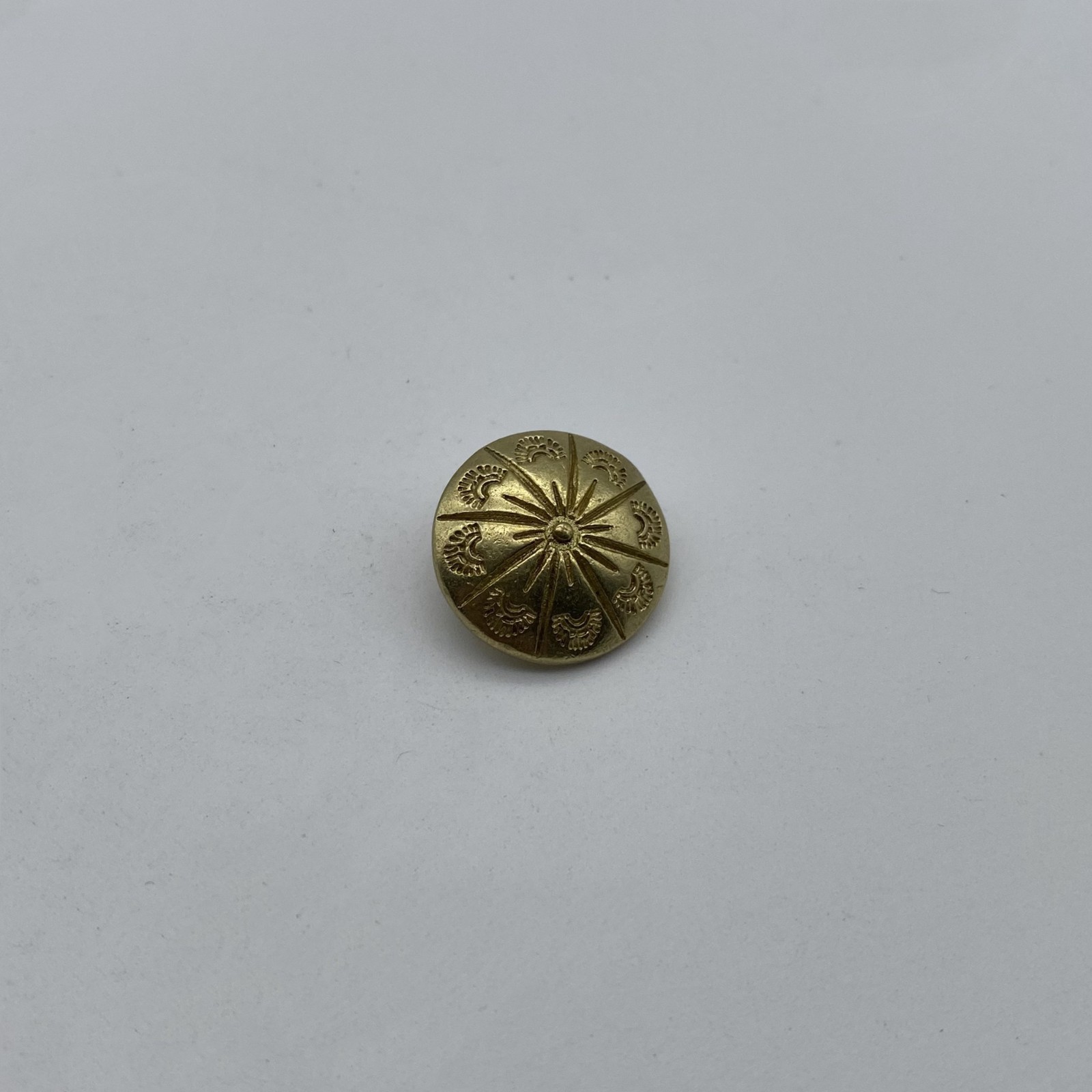 Brass Round Sewing Button Clothing Classic Button DIY lot