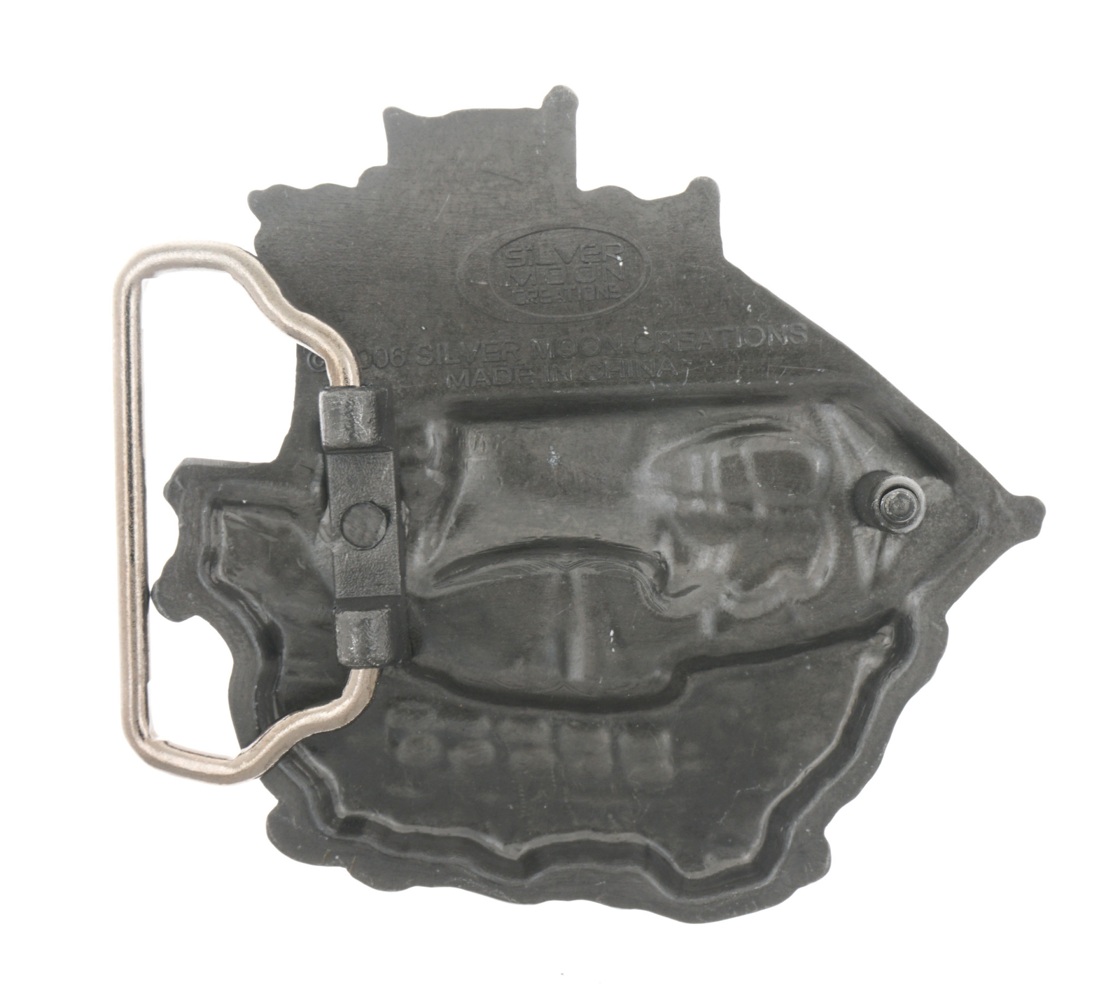 Pirate Ship Boat Enamel Metal Belt Buckle