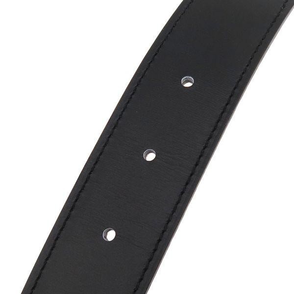 Hermès Jige Belt 95 H Motif Leather Buckle Length: 117cm Shipped from Japan