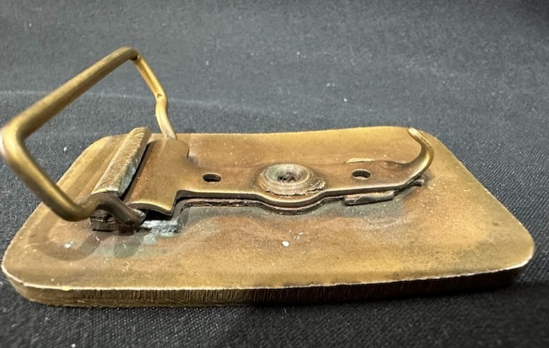 Vintage Brass Alloy Joint & Clutch Service, Inc. Spicer Belt Buckle