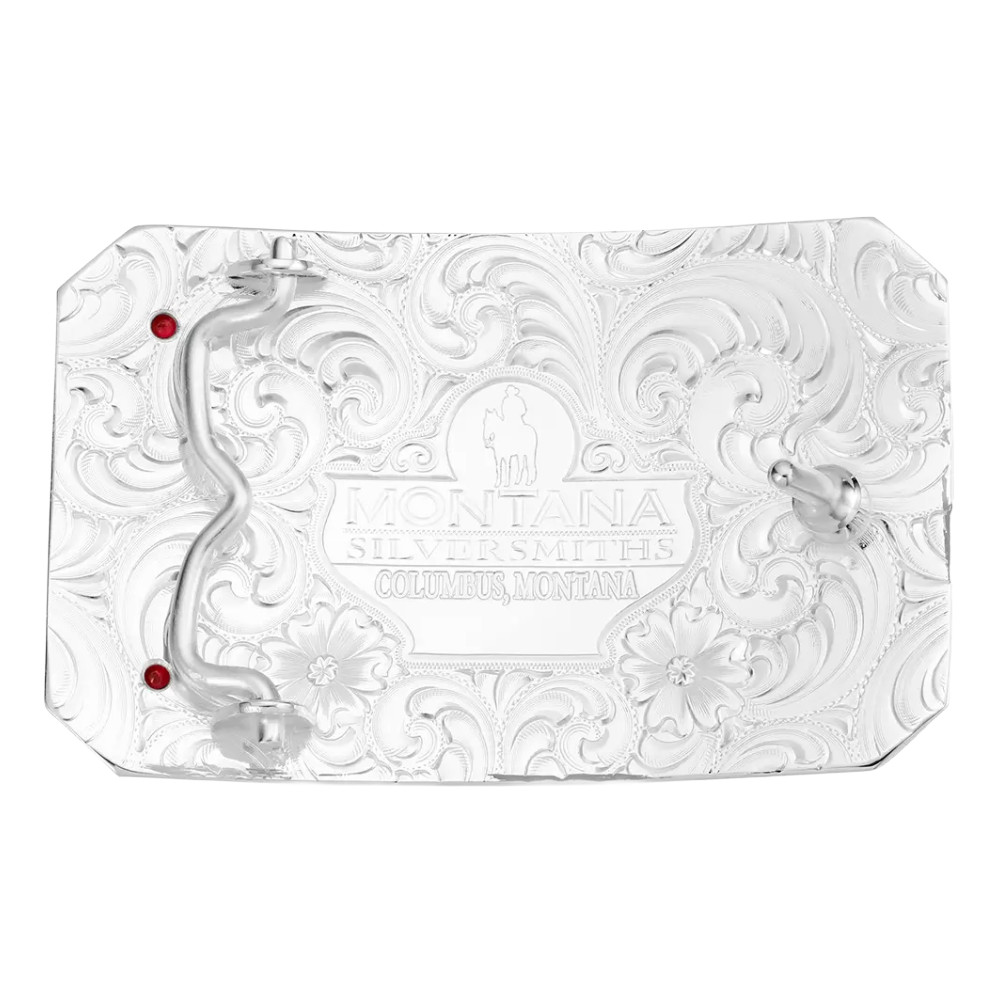 Montana Silversmiths Noble Pride American Made With Eagle Belt Buckle AM57910-1