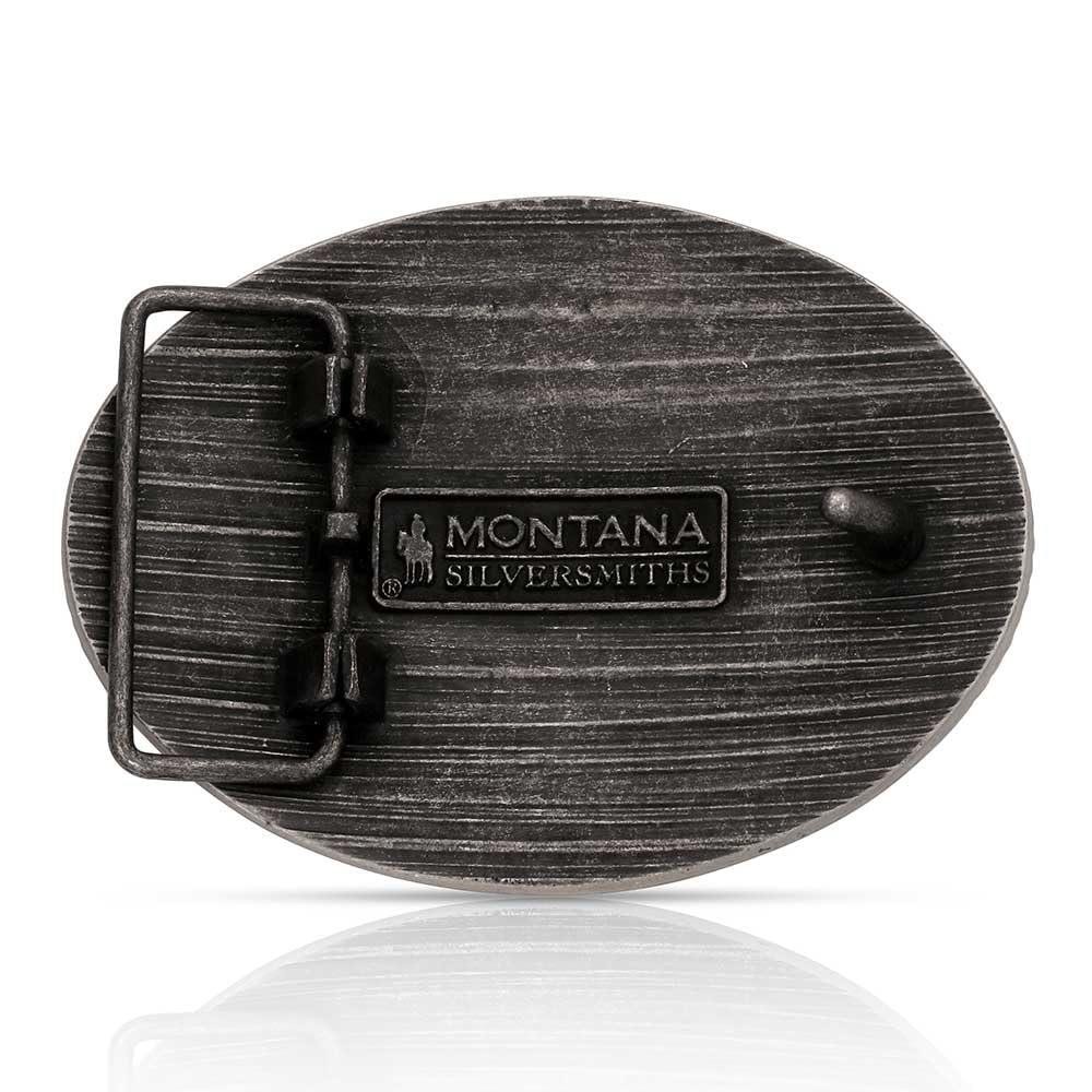Montana Silversmiths Attitude Official Licensed Whiskey Bent Western Belt Buckle