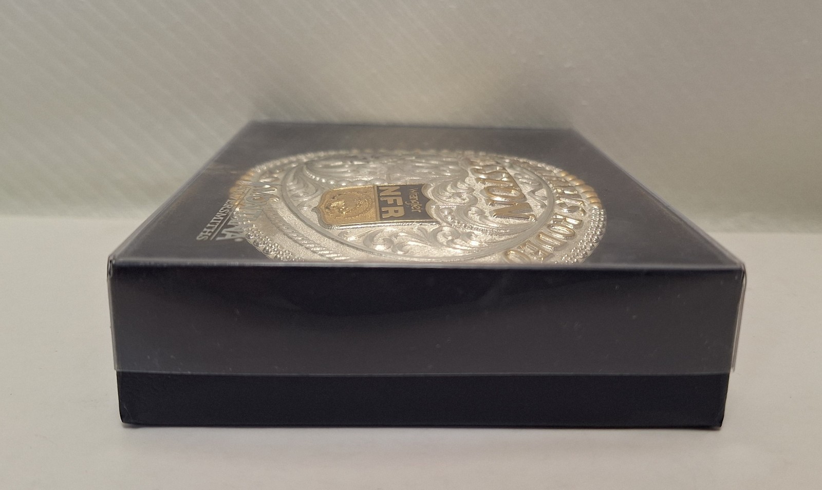 Montana Silversmiths Wrangler NFR Hesston 2014 Belt Buckle Limited Collectors
