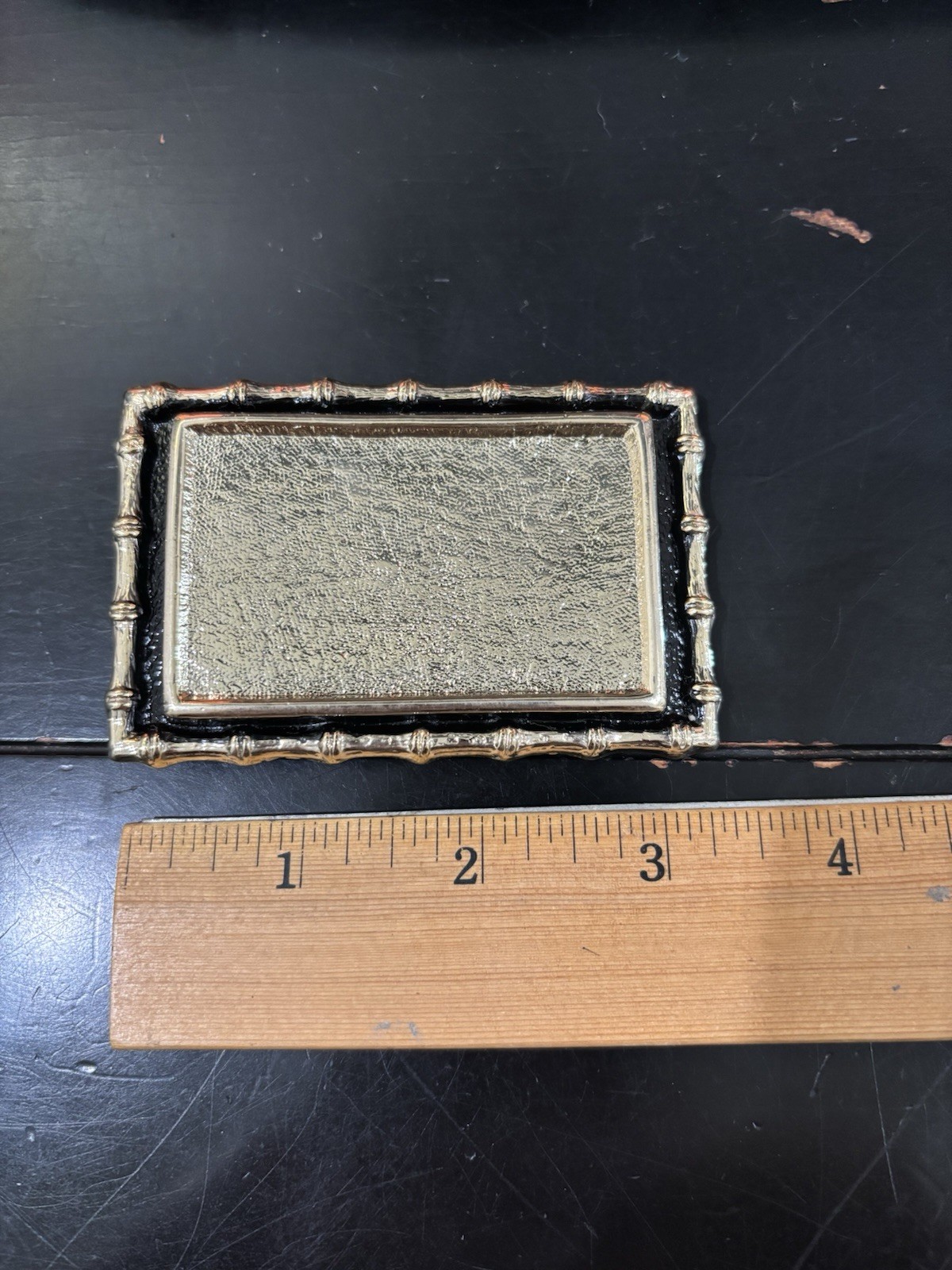Belt Buckle with Decorative Insert