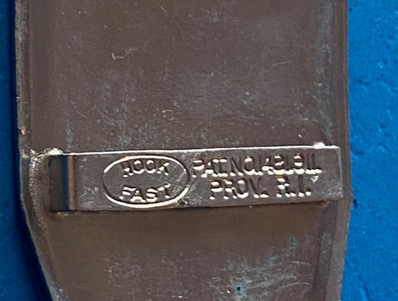 Vintage 40&rsquo;s Hook Fast chauffeur Safe Driver Belt Buckle Award Limousine Packard