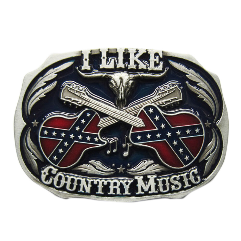Skull Western Music Cowboy Cowgirl Wildlife Belt Buckle Mix Style Stock in US