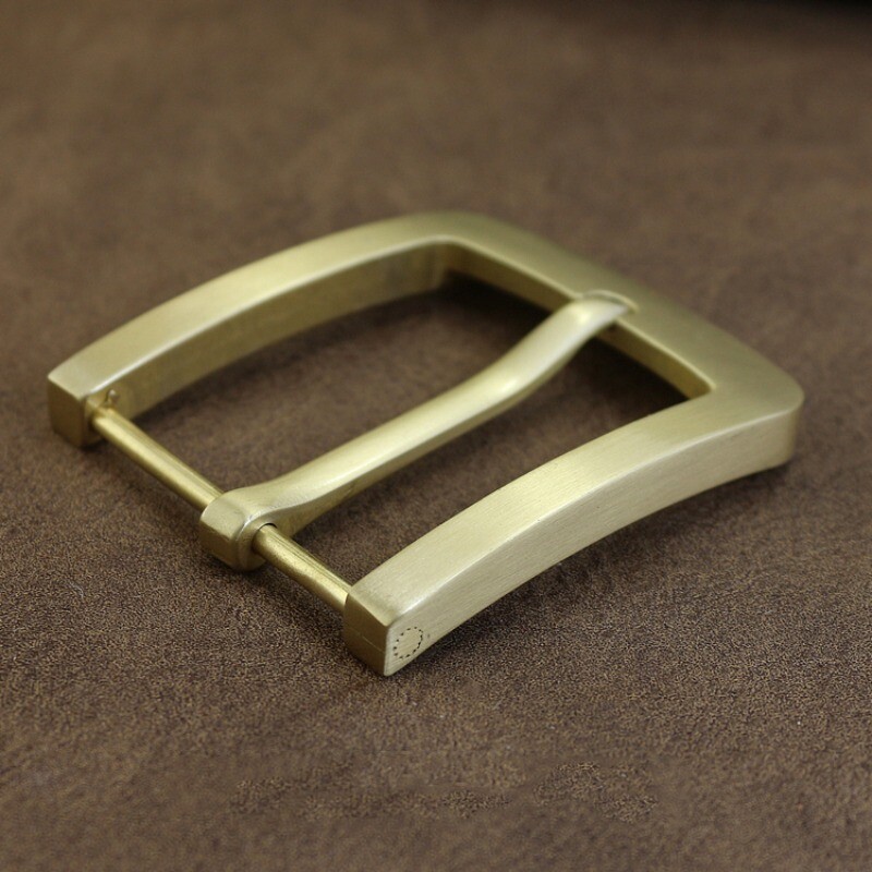 Replacement Solid Brass Pin Buckle 40mm Inside Width Leather Belt Buckle