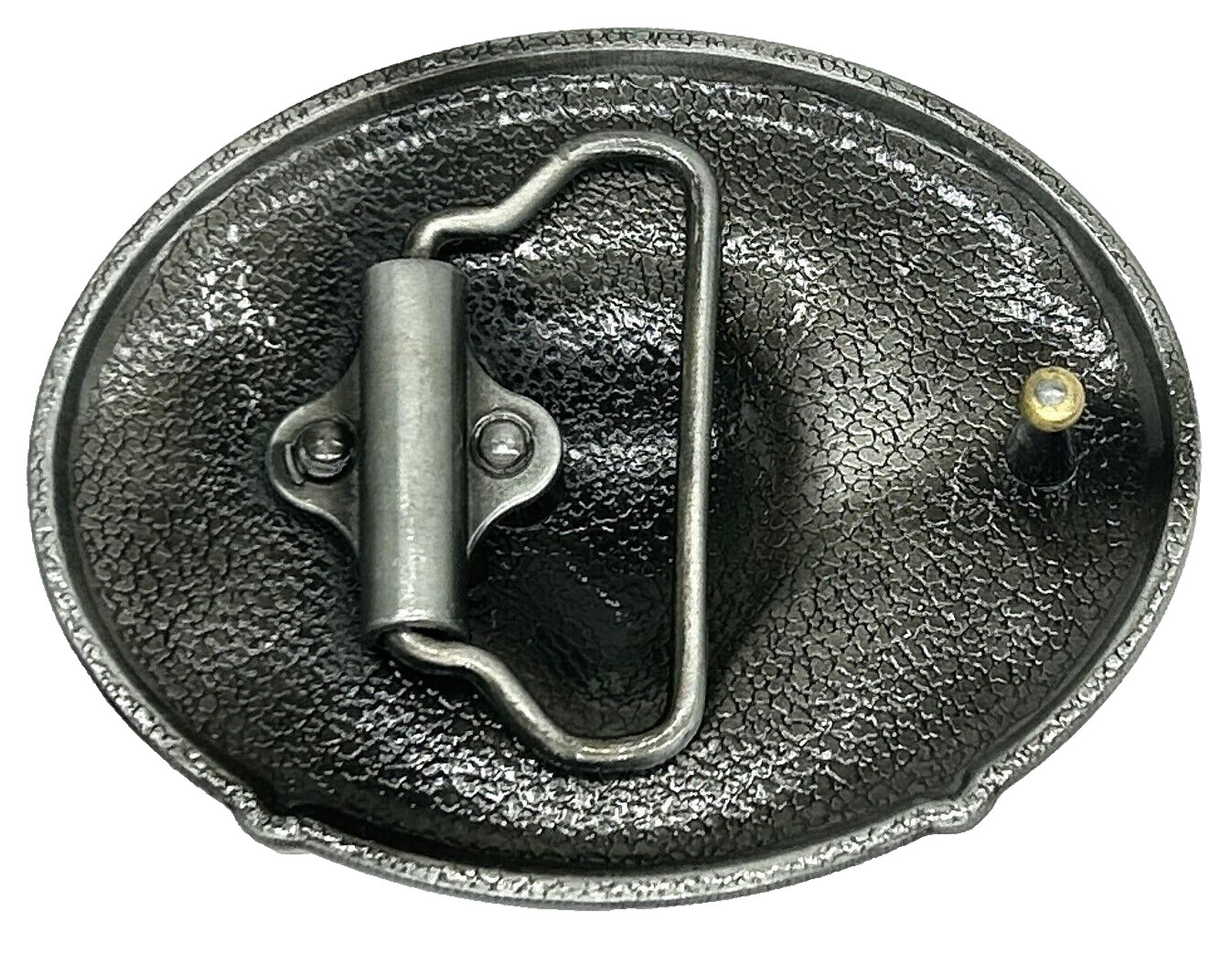 Southwestern Turquoise & Silver Bear Enameled Belt Buckle New