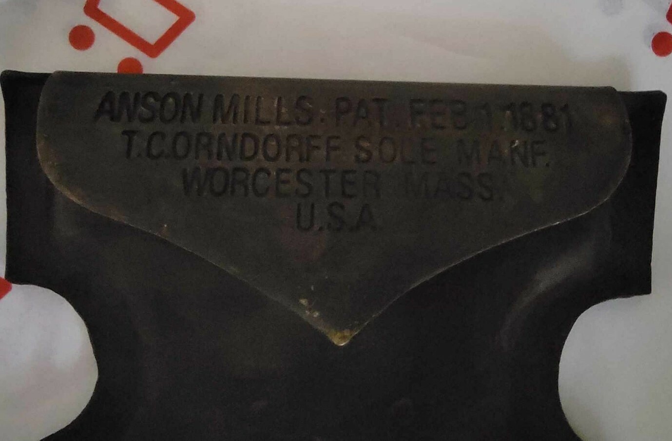 Brass Belt Buckle Anson Mills Remington Military Style