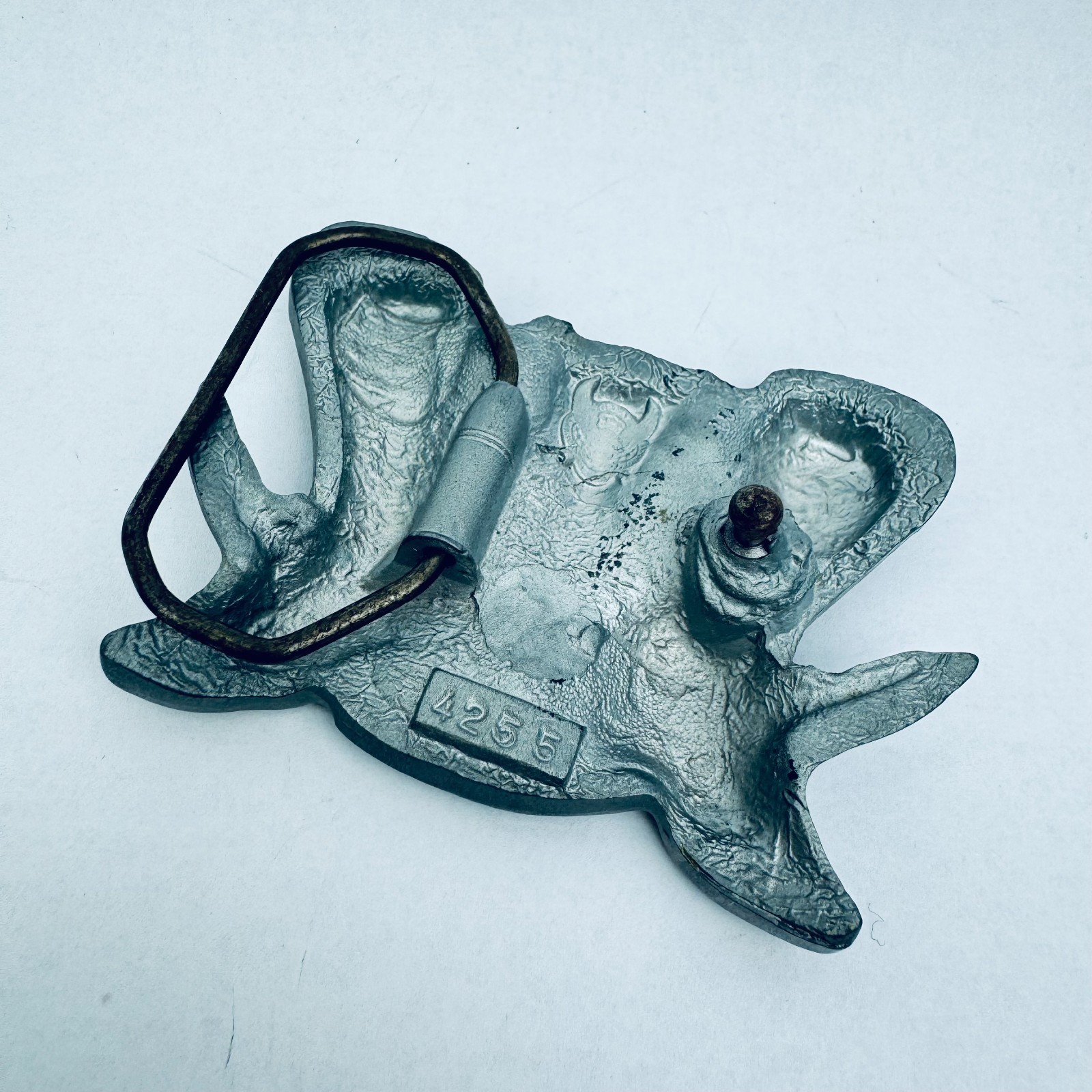 Vintage Western Belt Buckle (Pewter) 1995 Great American Products Cowboy Boots