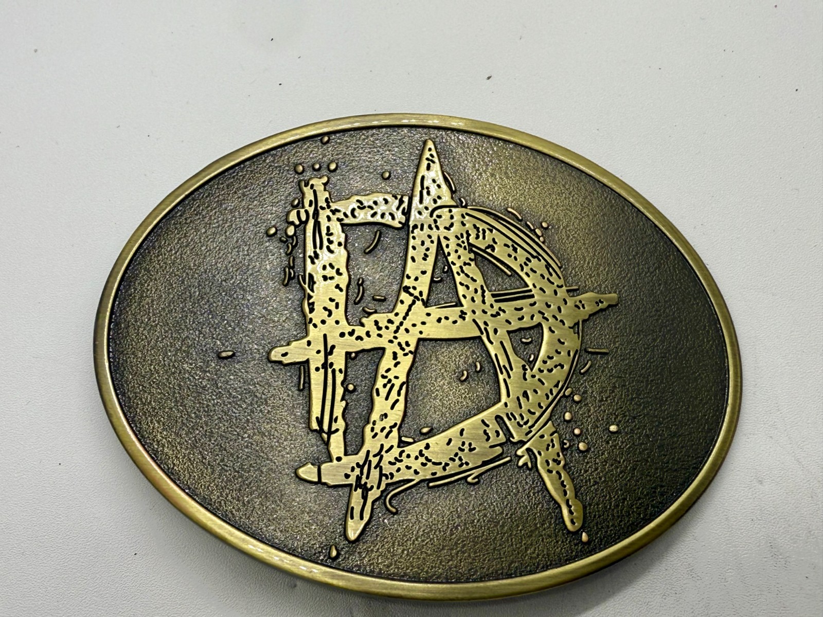 2016 WWE Wrestling Dean Ambros Lootcrate Exclusive Vintage Belt Buckle