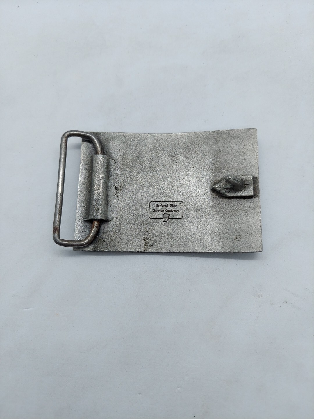 National Mine Service Co Marietta Drum Miner Belt Buckle Coal Digging Machine
