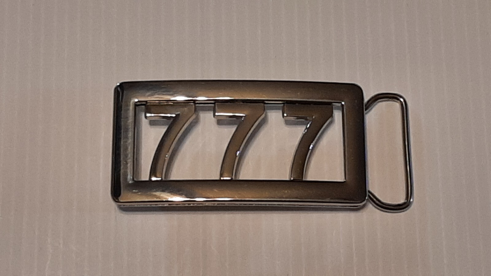777 LUCKY SLOTS CUSTOM Belt Buckle-Put ANY LETTERS &/OR NUMBERS on Buckle