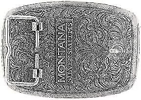 Montana Silversmiths Longhorn Collection Western Attitude Belt Buckle