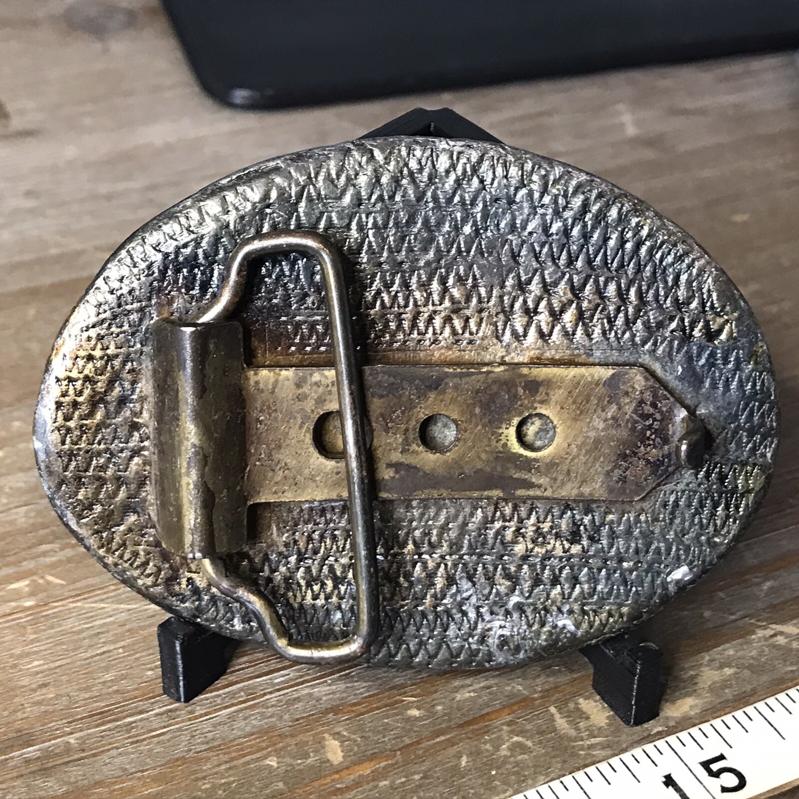 AMERICA WITH EAGLE SCENE belt buckle ~B75~