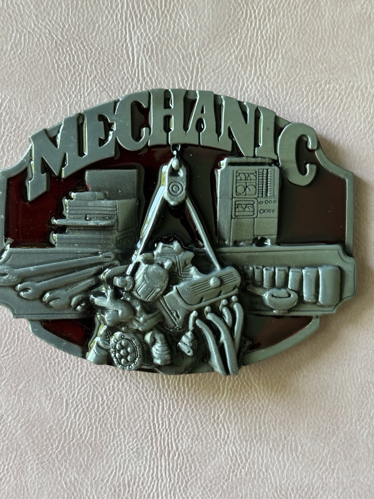 Mechanic Profession Belt Buckle Perfect Gift for Him and Her