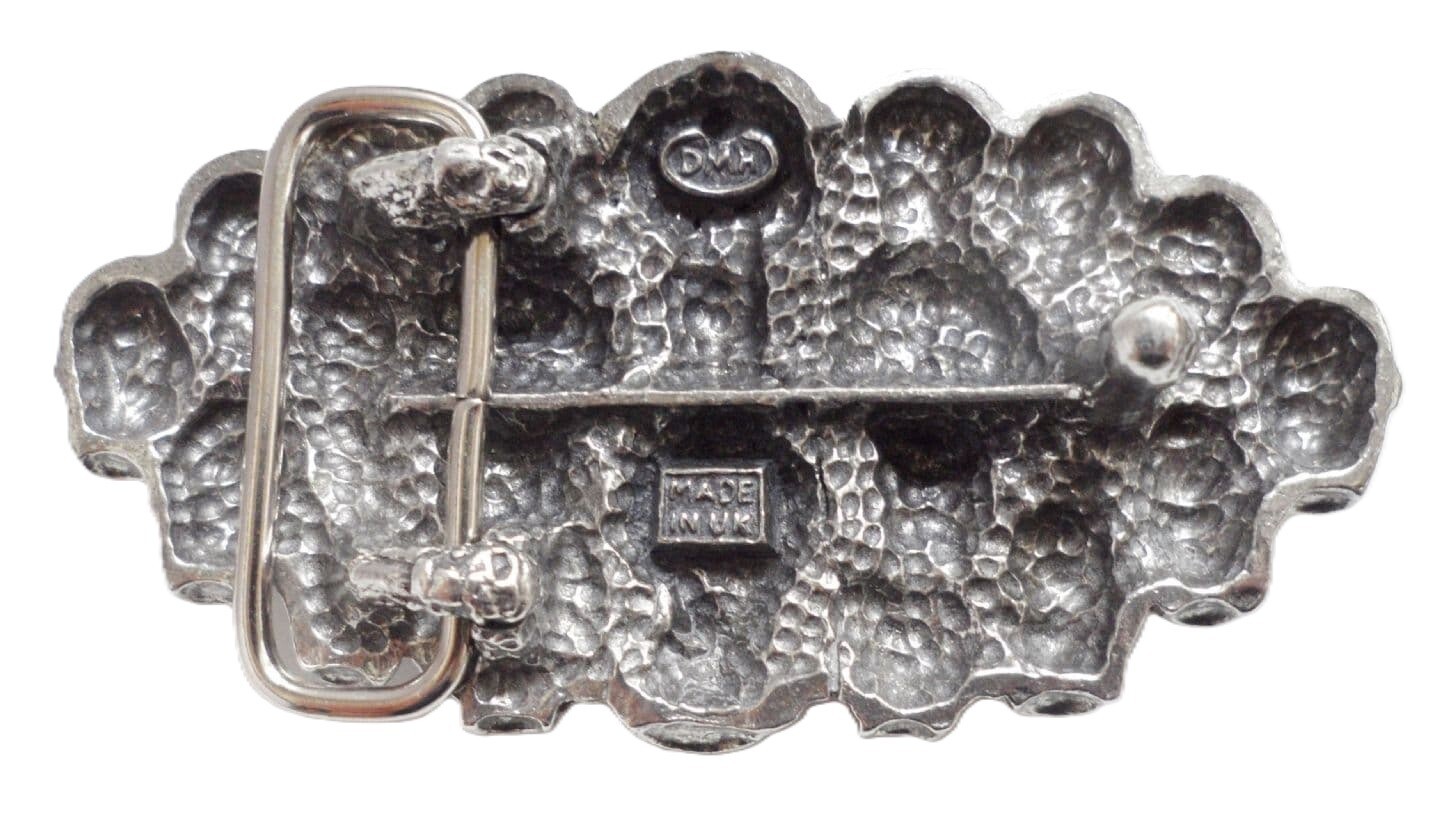 Multitude of Skulls Skull Pewter Belt Buckle – Hand Made in the United Kingdom