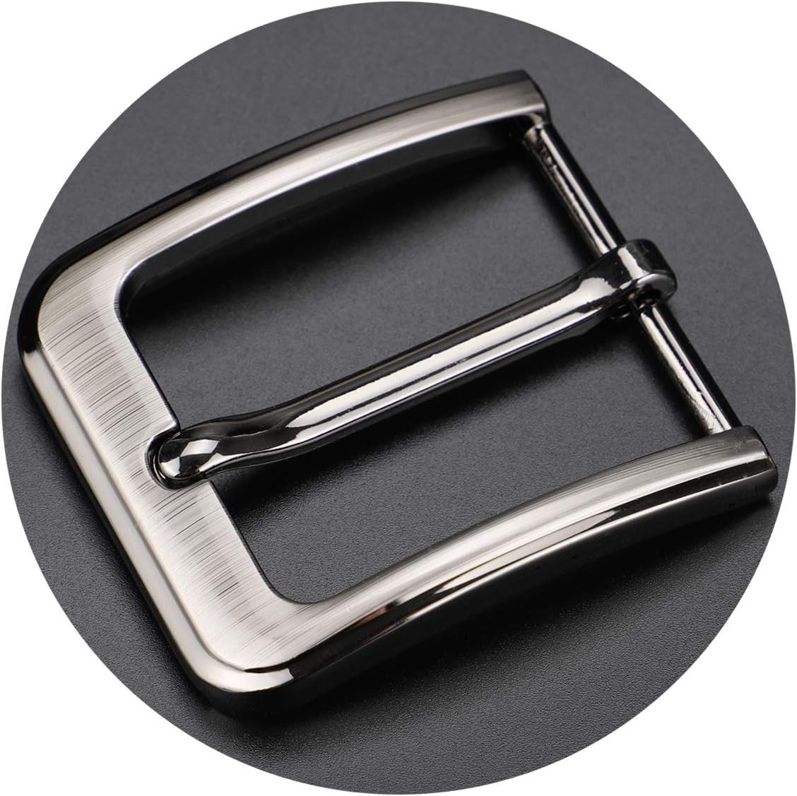 Versatile Grey Alloy Replacement Belt Buckle 38-40 mm, Stylish & Durable