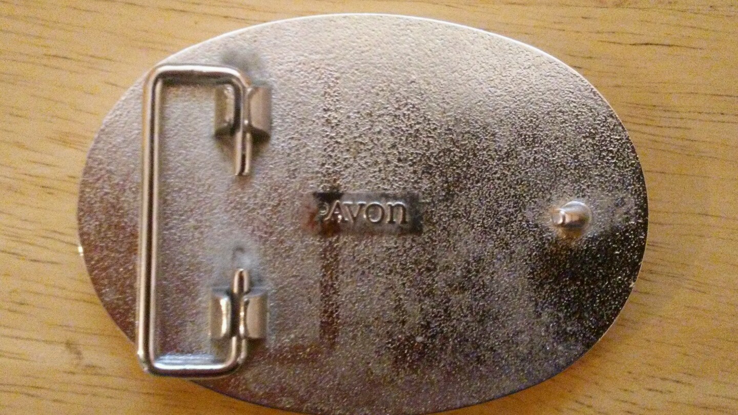 Avon Horse Saddle Belt Buckle