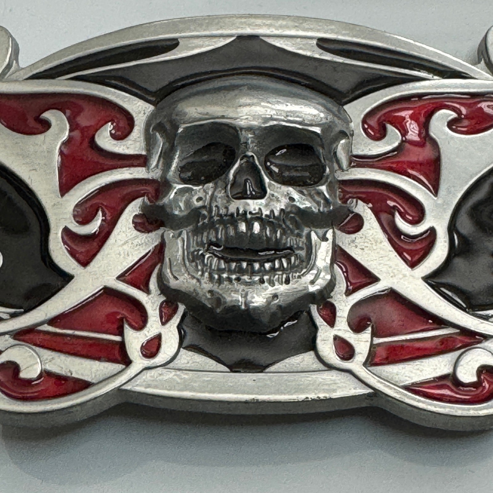 Great American Products 2006 Skull Belt Buckle Fashion Accessory Made in Mexico