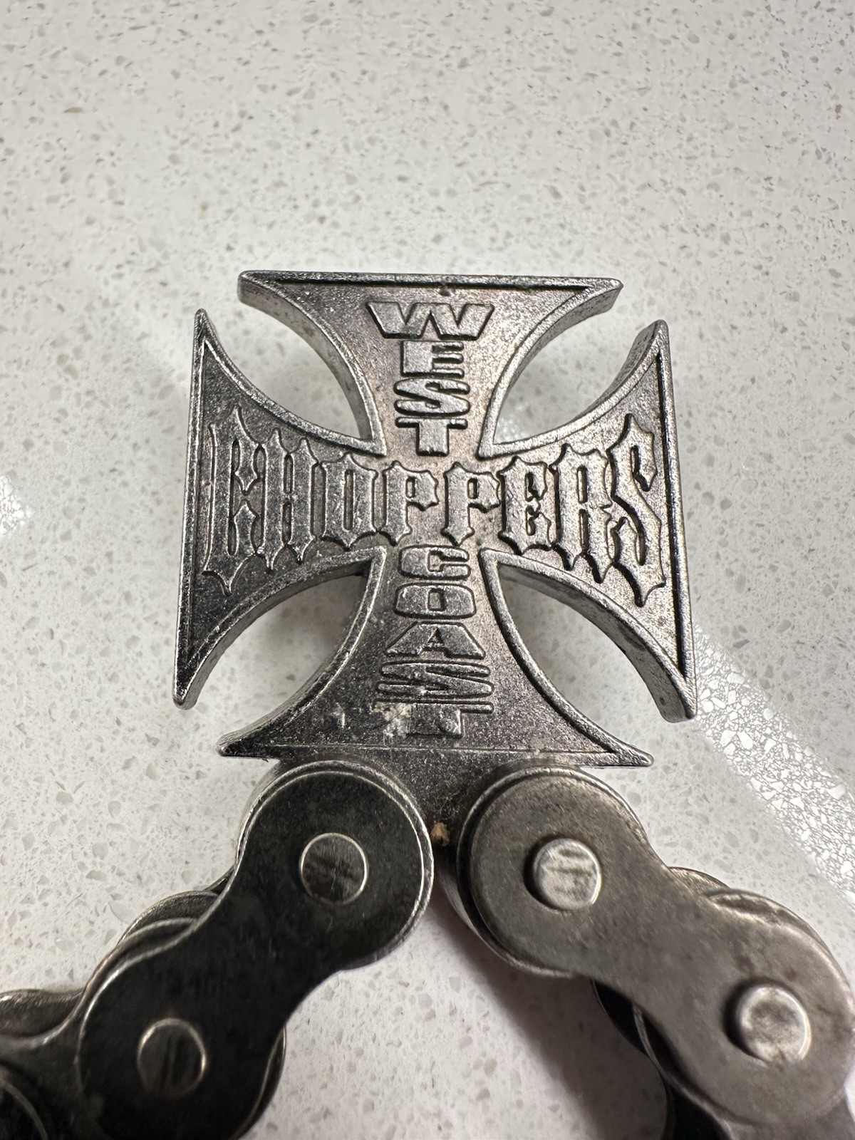 West Coast Choppers Iron Cross Belt Buckle