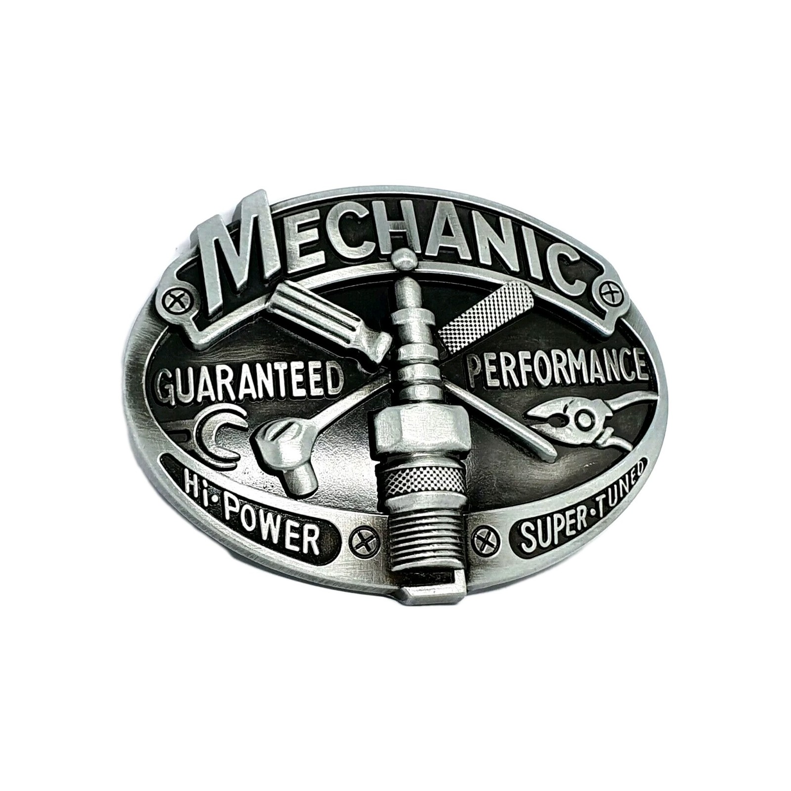 Mechanic Belt Buckle Biker Car Mechanic Wrench Spanner Grease Monkey Buckle Only