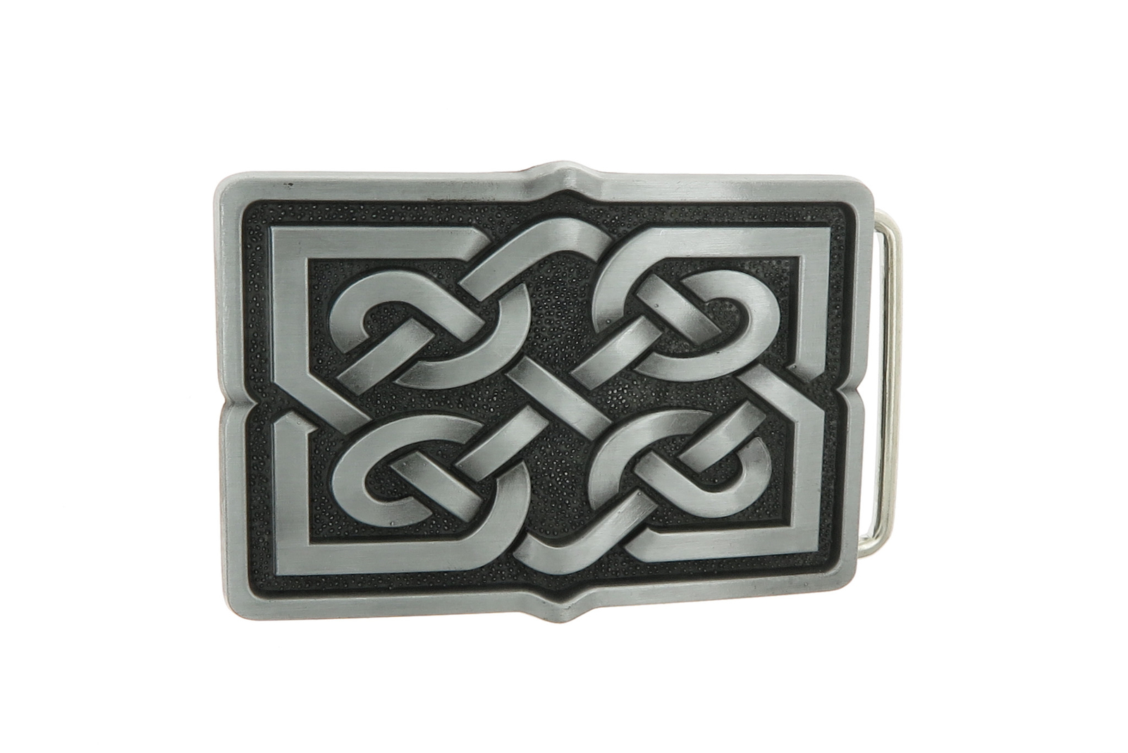 Celtic Cross Knot Rectangle Belt Buckle