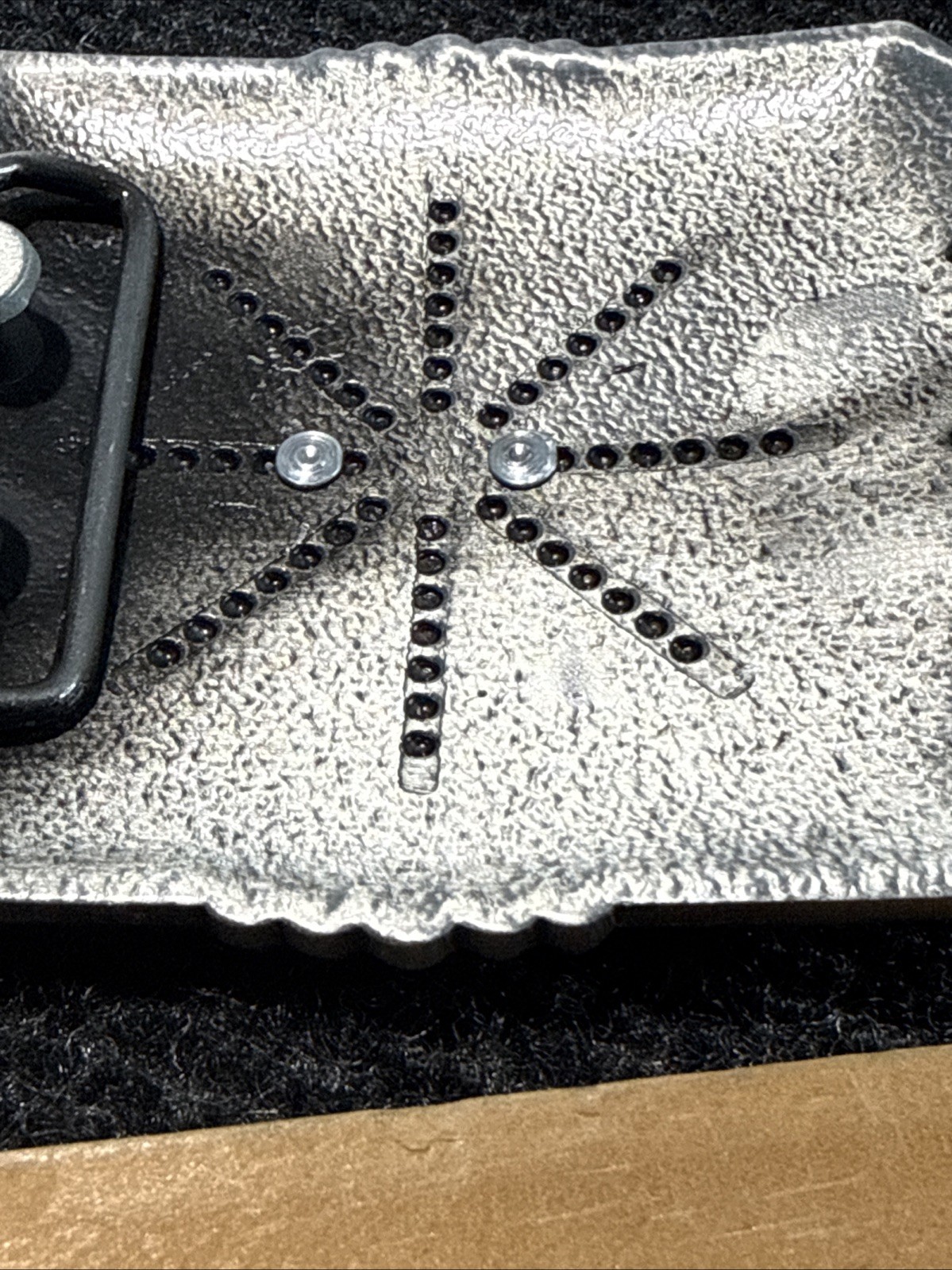 NEW INITIAL  » B  » RODEO BIG COWBOY WESTERN BELT BUCKLE