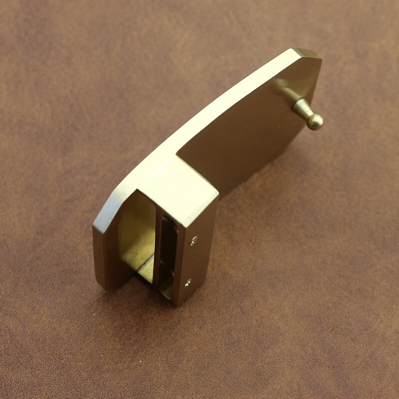 40mm Brass Heavy Duty Belt Buckle Decor Leather Belt Replacement Parts Materials