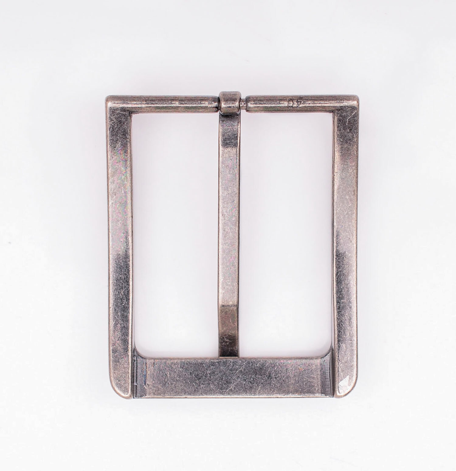 1-1/2&Prime; (40 mm) Nickel Free Single Prong Rectangular mens Belt Buckle Replacement