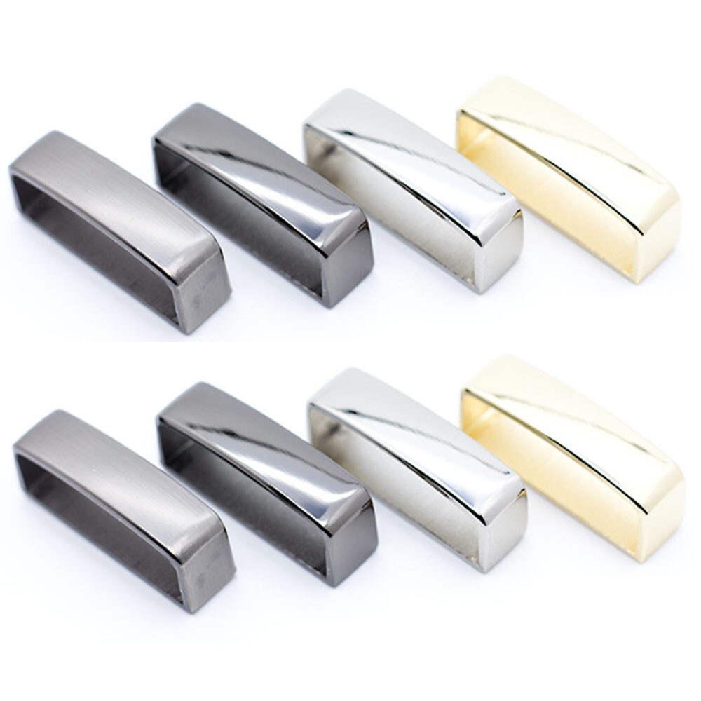 5X 40mm Solid Brass Belt Loop Belt Buckle Keeper Loop Ring Metal Accessories US