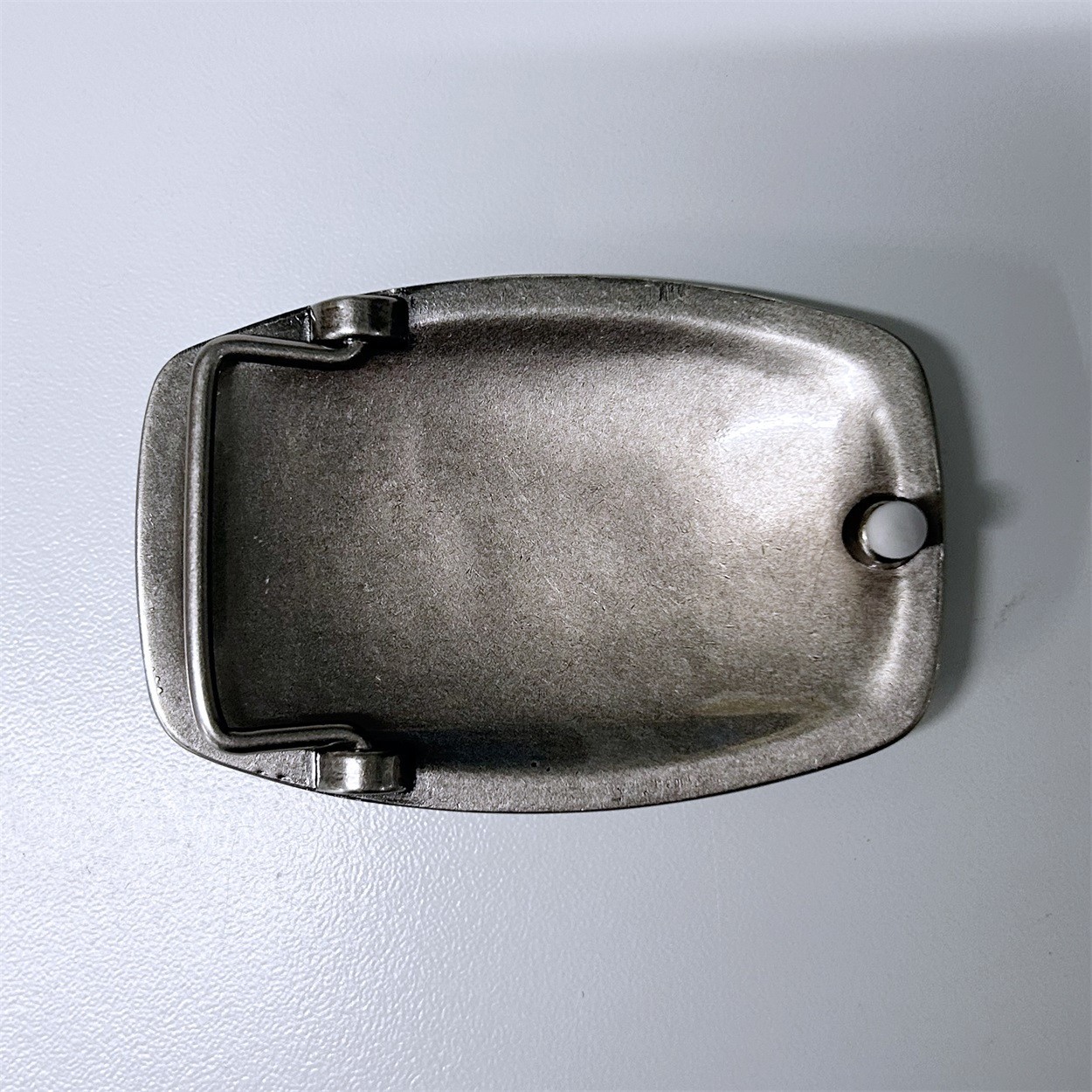 Vintage Silver Plated Cross Knot Solid Brass Belt Buckle BS020SL