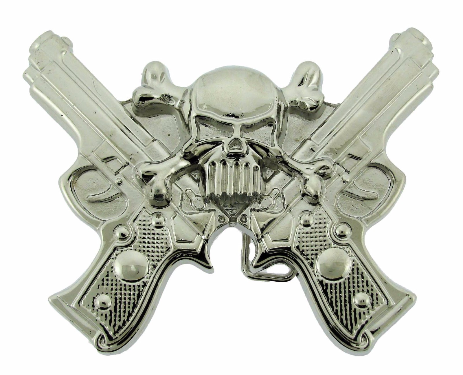 Skull Belt Buckles gothic tribal mens western metal fashion cowboy new women gun