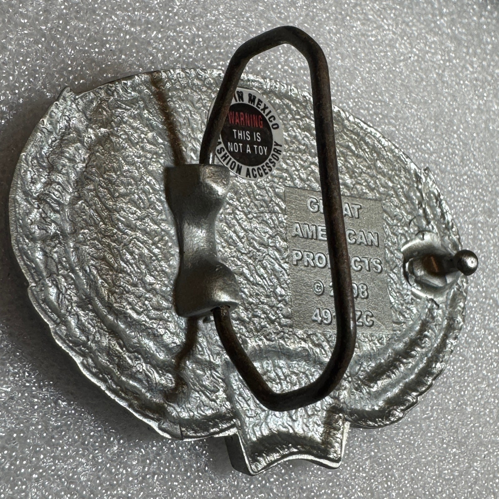 Great American Products 2008 Playing Cards Poker Ace Belt Buckle