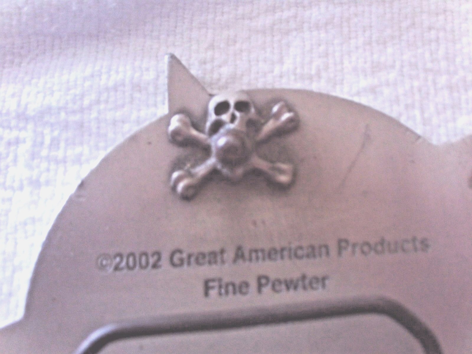 Red & Black Nautical Star Circle Fine Pewter Belt Buckle Great American product