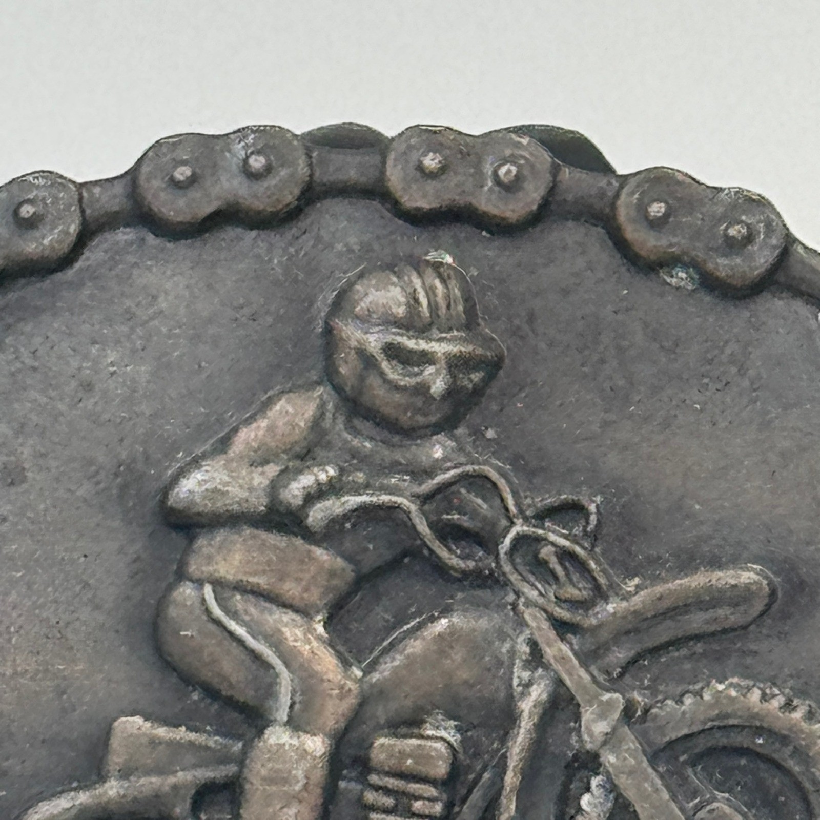 Motocross Dirt Bike Racing Belt Buckle Drive Chain Border Motorcycle Motor Sport