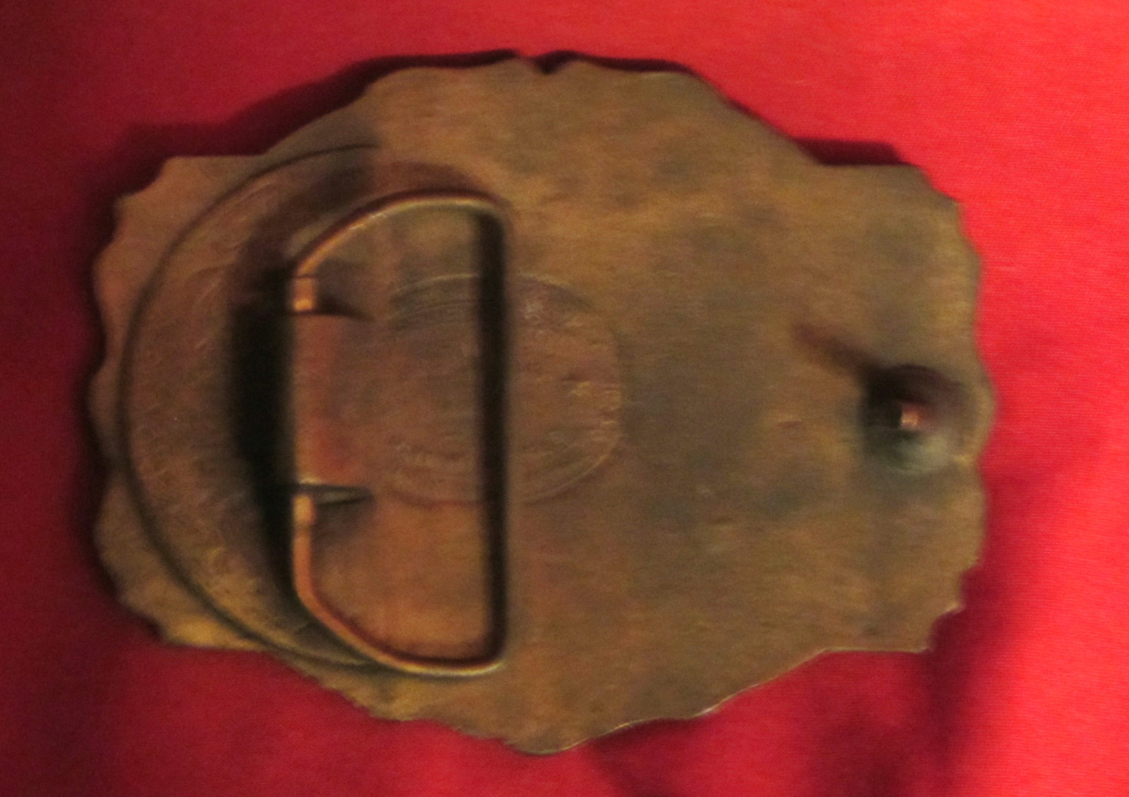 Wells Fargo Tiffany Belt Buckle Baker Industries