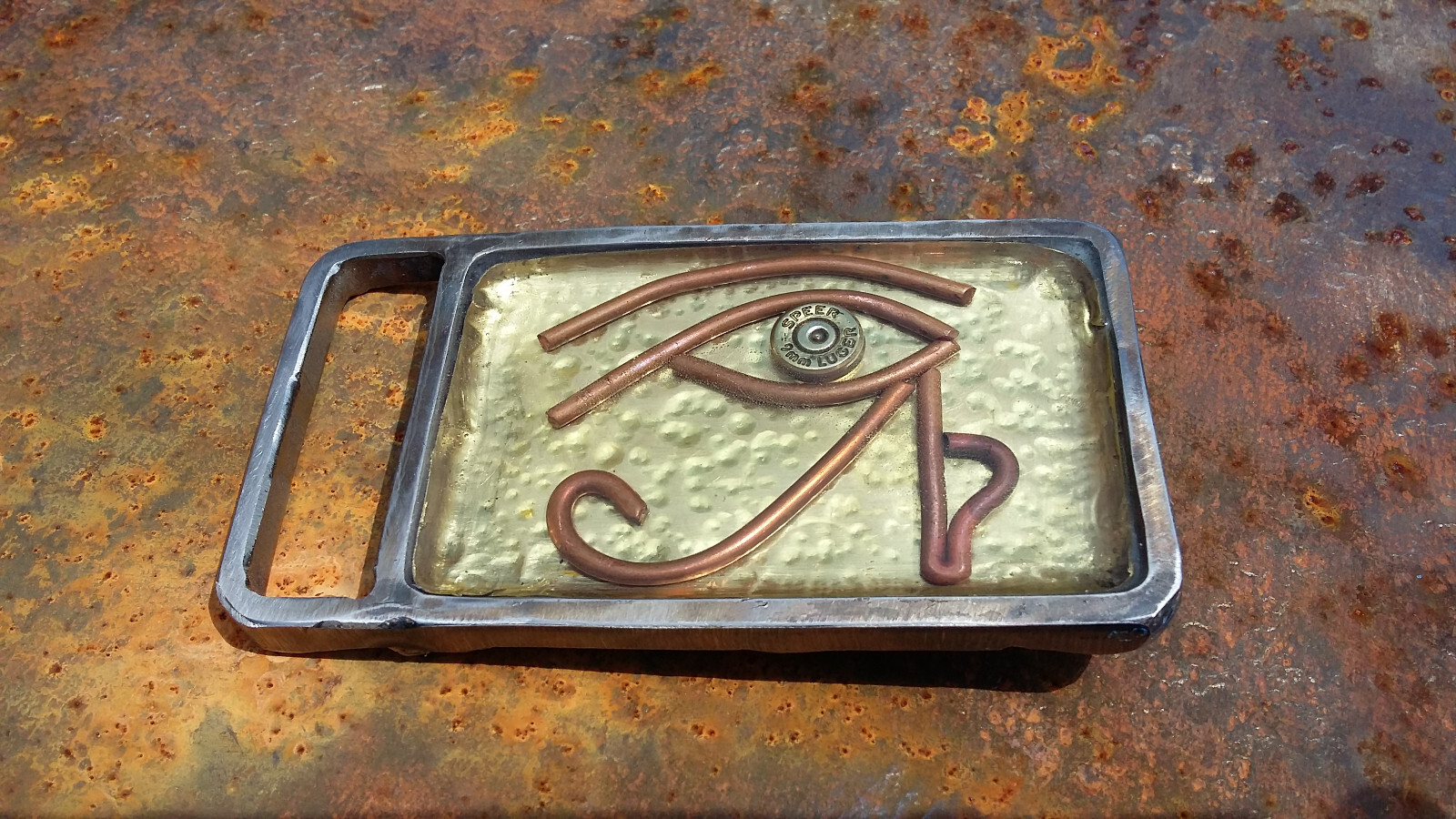 EYE of RA 9mm Belt buckle – RT ARTISAN WORKS