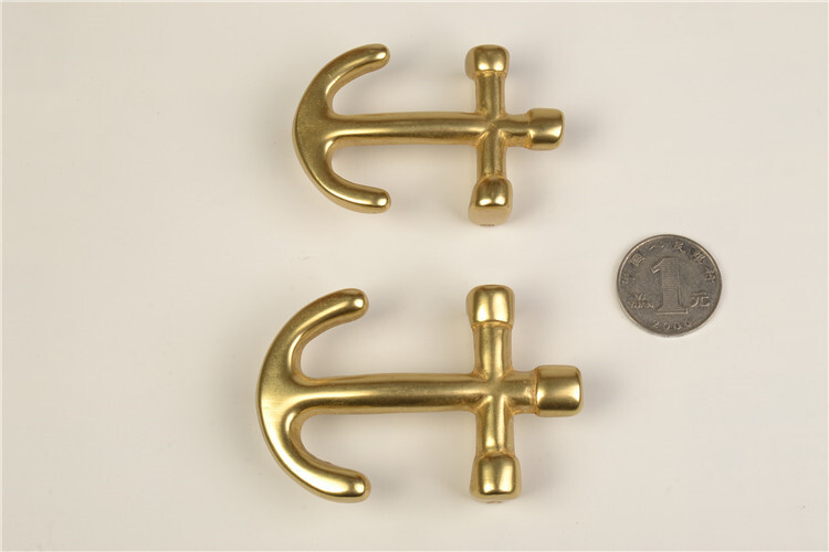 Men&rsquo;s Solid Brass Anchor shaped Belt Buckle Belt Buckles for 1.5&Prime; / 38mm Belt