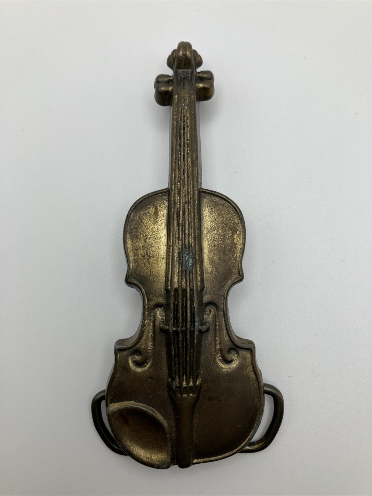 Vintage Violin Belt Buckle