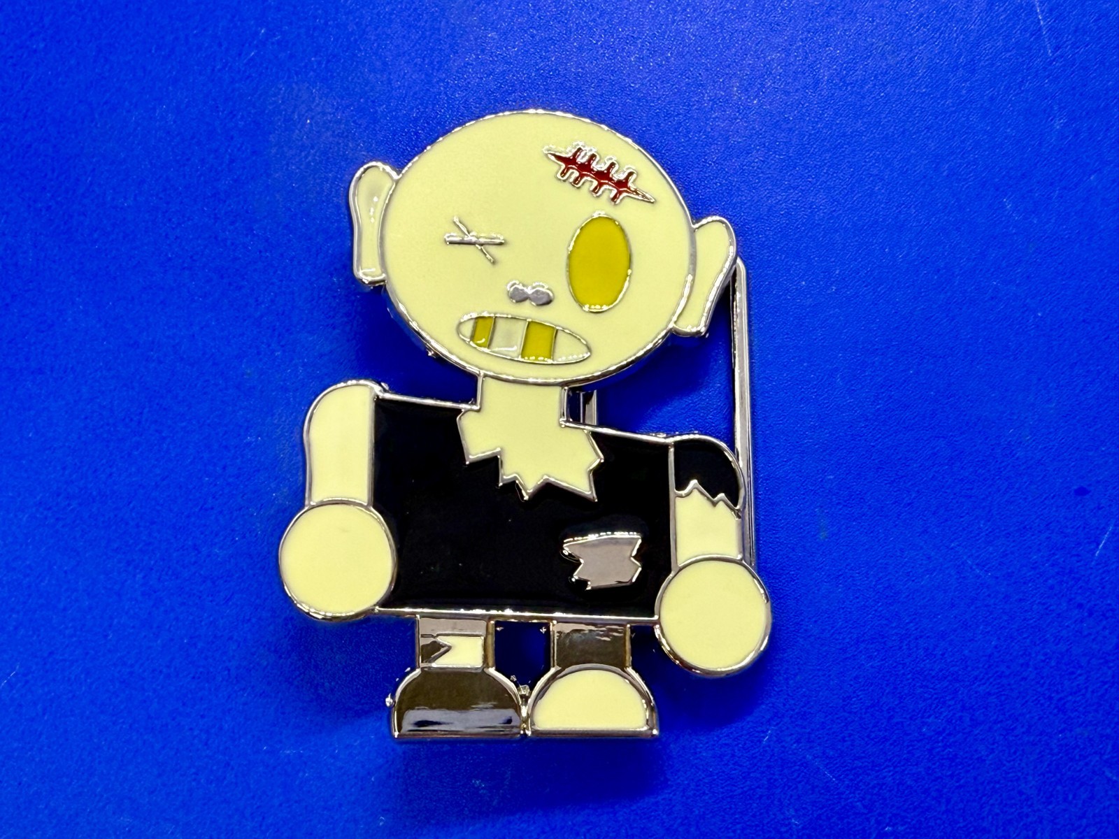 Zombie Boy Walking Dead Cartoon Style Enameled Cosplay New Belt Buckle