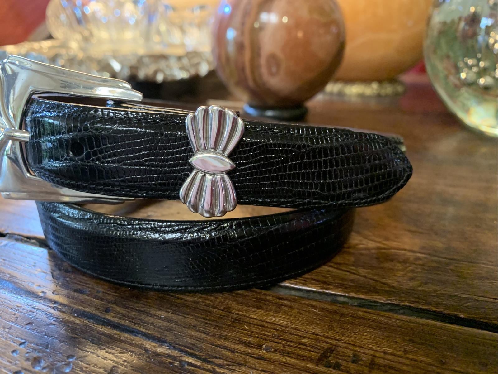 ✅ XL Pawn James Reid style Sterling Silver Belt Buckle Set 30-33-1”✅nu Belt