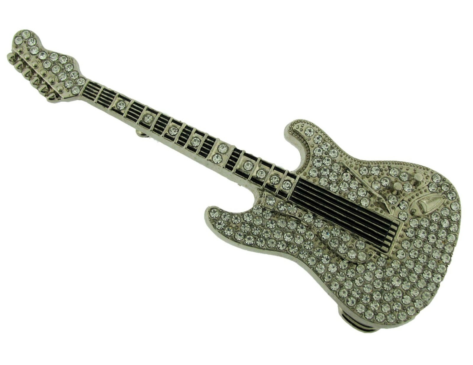 Vintage Guitar Belt Buckle Player Banjo Guitarist Musician Metal Music Men Women