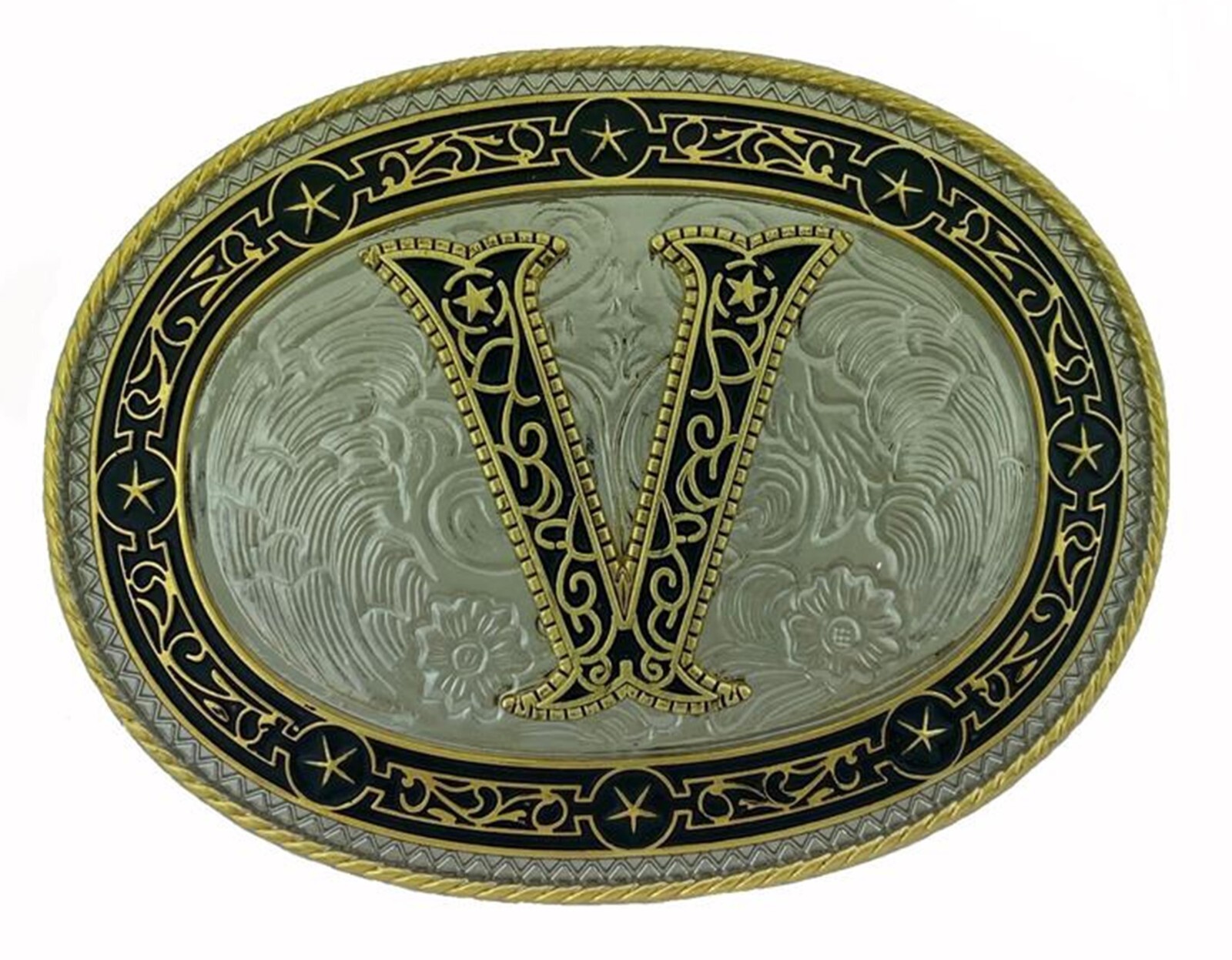 Vintage Styles Initial Letter a z Belt Buckle Western Cowboy Cowgirl rodeo Texas