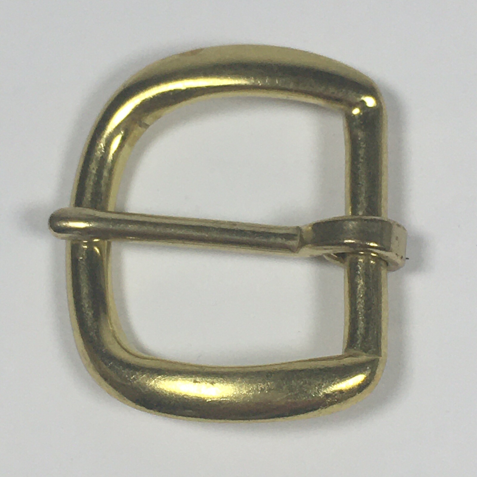 Vintage Replacement Belt Buckle Fits 1.2&Prime; Simple Basic Gold Toned Made in USA 1A
