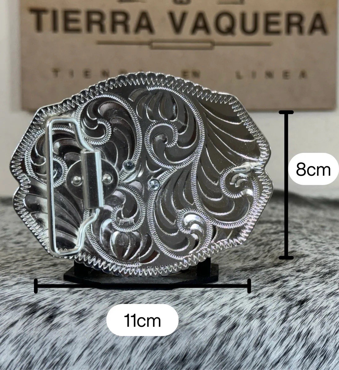Mexican Rooster Chicken Charro Cowboy Belt Buckle Hebilla Vaquera Made In Mexico