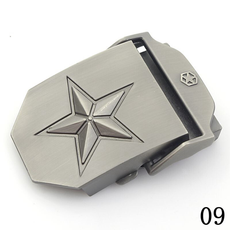 25 Style 38mm 3d Skull Men Belt Buckle Automatic Buckles Metal For Strap Girdle